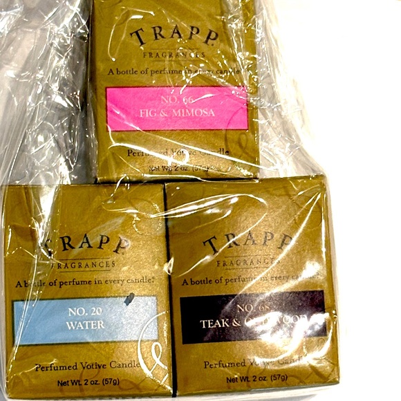 Trapp Fragrances Luxury Perfume Candle 2 oz Set of 3 Oud Mimosa Fig - Picture 3 of 11
